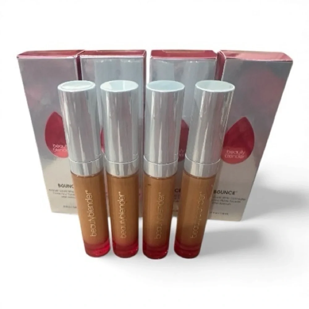 Beautyblender Bounce 4.20W Deep Golden Concealer Lot 4 full size concealers bulk